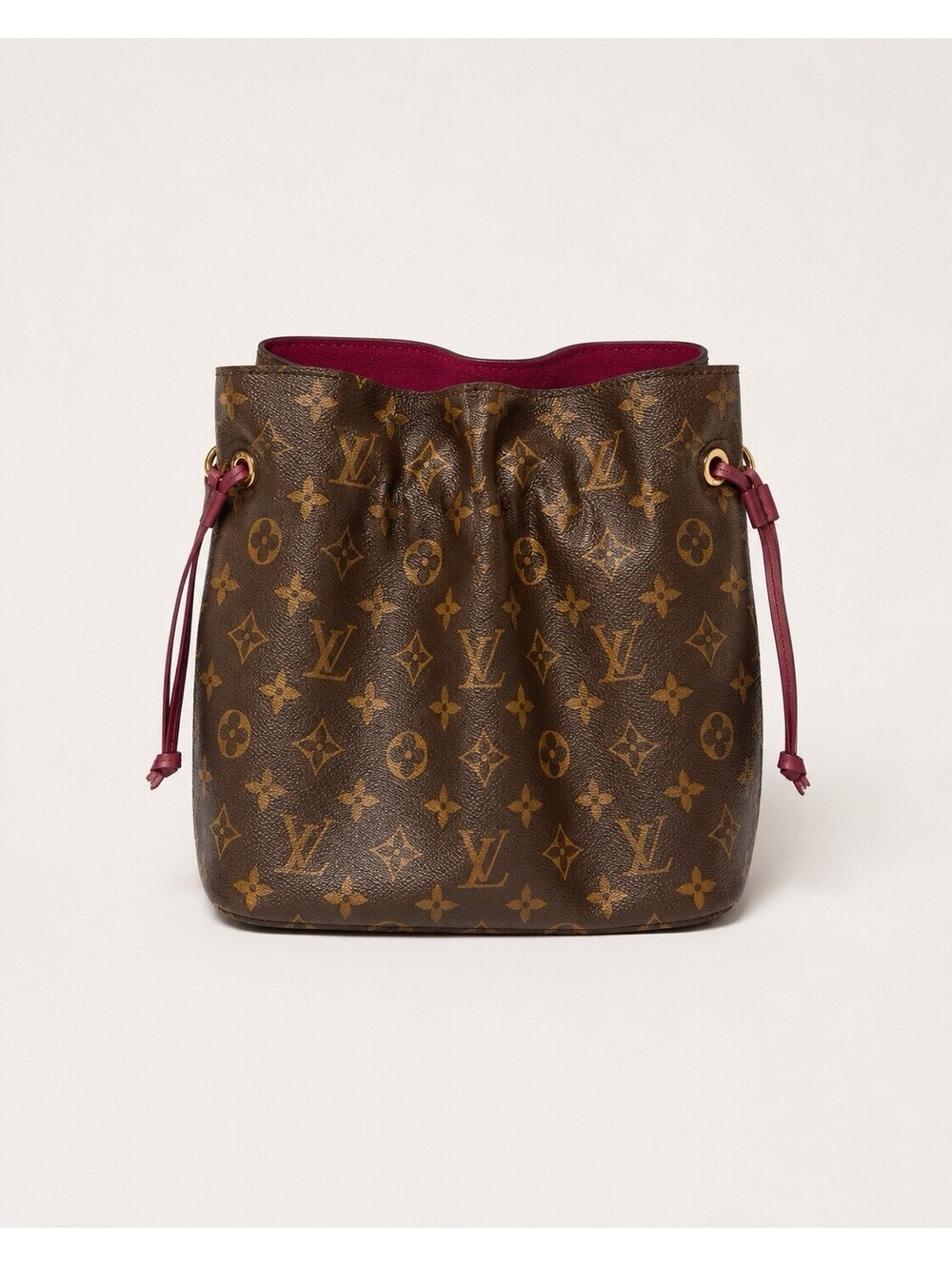 LOUIS VUITTON POCHE NOE / POSH NOE MONOGRAM FUCHSIA - Picture 2 of 4